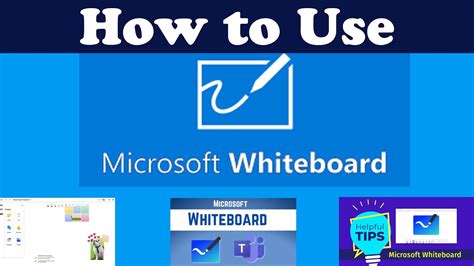 Getting started with Microsoft Whiteboard .